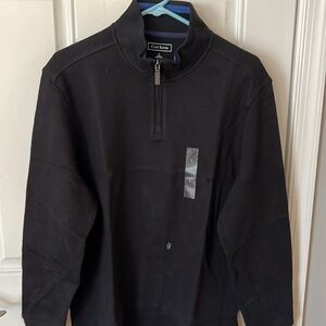 New With Tags Mens Size Large Quarter zip sweater